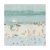 Trademark Fine Art Emma Scarvey 'Sea Glass Sandbar I' Canvas Art, 18x18 WAG14579-C1818GG
